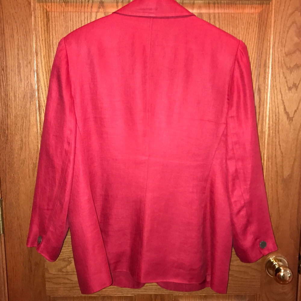 Talbots Linen blazer- - Picture 2 of 3